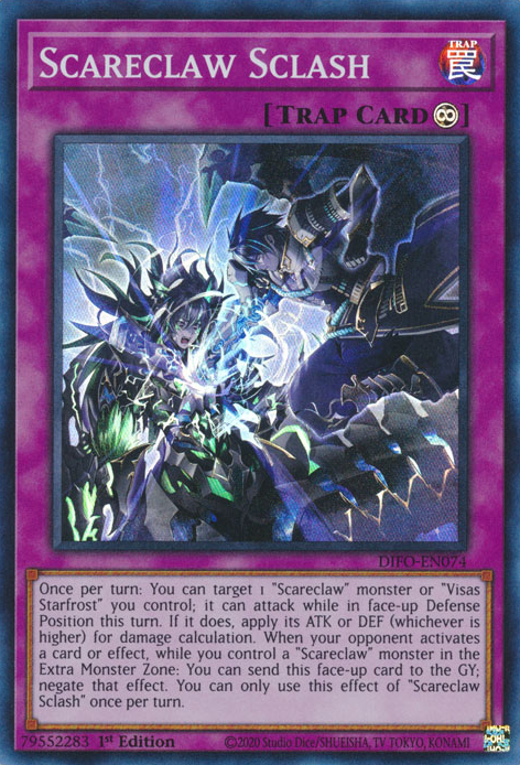 Scareclaw Sclash [DIFO-EN074] Super Rare | Fandemonia Ltd