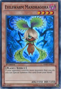 Evilswarm Mandragora [HA07-EN015] Super Rare | Fandemonia Ltd