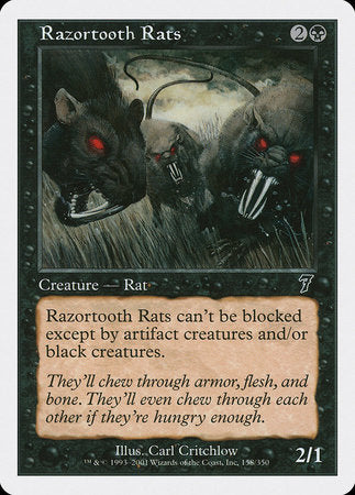 Razortooth Rats [Seventh Edition] | Fandemonia Ltd