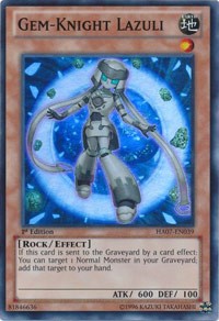 Gem-Knight Lazuli [HA07-EN039] Super Rare | Fandemonia Ltd
