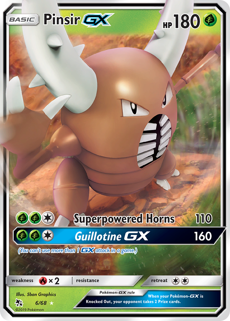 Pinsir GX (6/68) [Sun & Moon: Hidden Fates] | Fandemonia Ltd