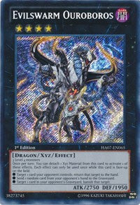 Evilswarm Ouroboros [HA07-EN065] Secret Rare | Fandemonia Ltd