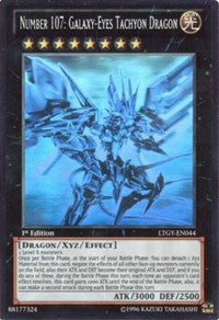 Number 107: Galaxy-Eyes Tachyon Dragon [LTGY-EN044] Ghost Rare | Fandemonia Ltd