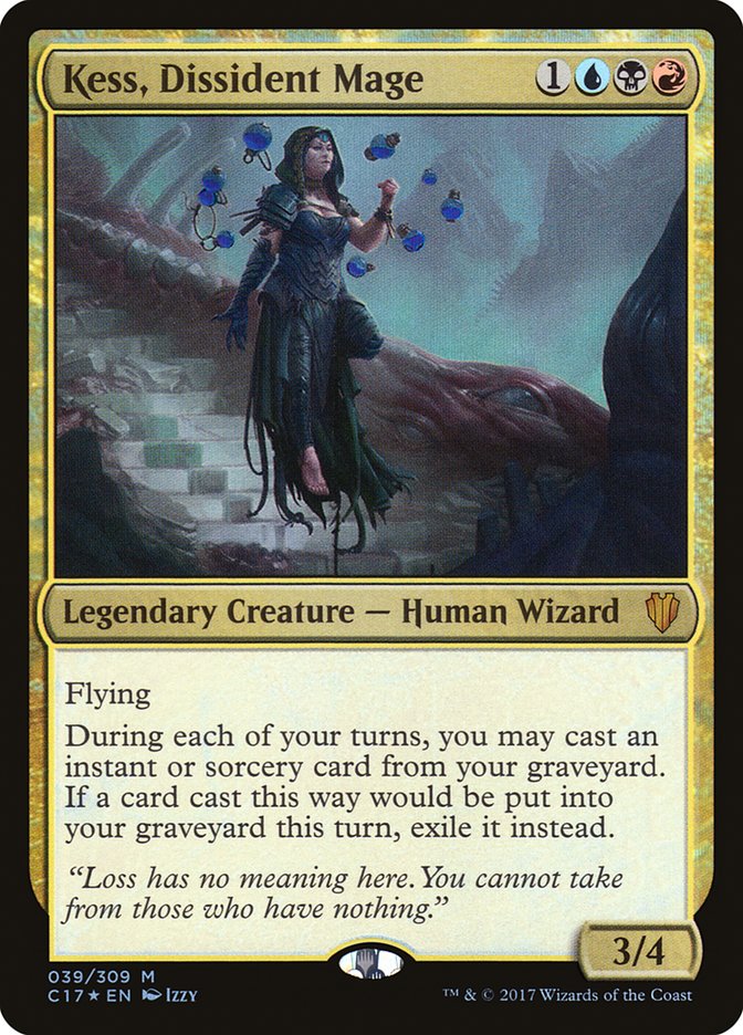 Kess, Dissident Mage [Commander 2017] | Fandemonia Ltd