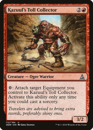 Kazuul's Toll Collector [Oath of the Gatewatch] | Fandemonia Ltd