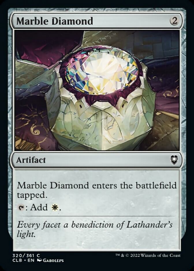 Marble Diamond [Commander Legends: Battle for Baldur's Gate] | Fandemonia Ltd