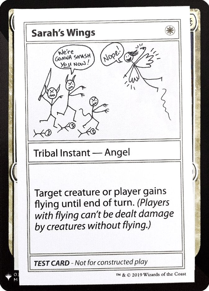Sarah's Wings [Mystery Booster Playtest Cards] | Fandemonia Ltd