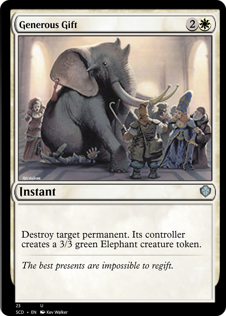 Generous Gift [Starter Commander Decks] | Fandemonia Ltd