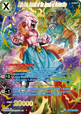 Majin Buu, Assault of the Agents of Destruction (Special Rare) [BT13-034] | Fandemonia Ltd