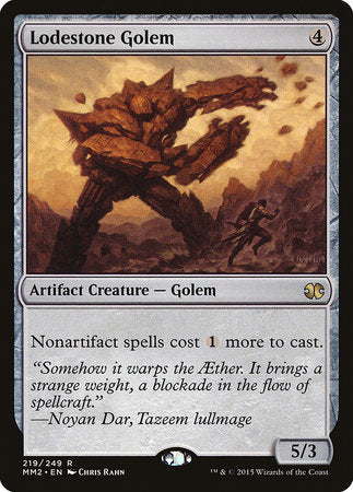 Lodestone Golem [Modern Masters 2015] | Fandemonia Ltd