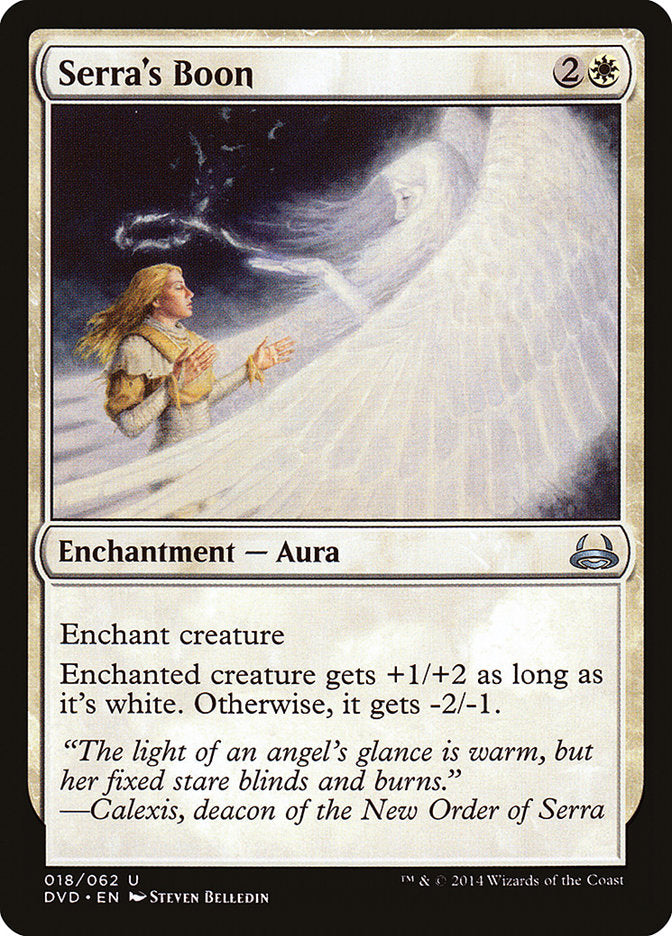 Serra's Boon (Divine vs. Demonic) [Duel Decks Anthology] | Fandemonia Ltd