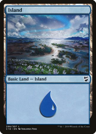 Island (298) [Commander 2018] | Fandemonia Ltd