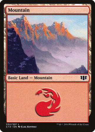 Mountain (332) [Commander 2014] | Fandemonia Ltd