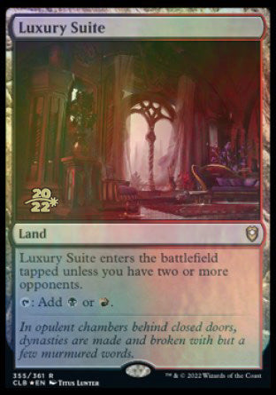 Luxury Suite [Commander Legends: Battle for Baldur's Gate Prerelease Promos] | Fandemonia Ltd
