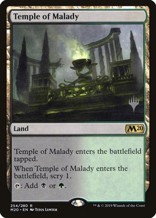 Temple of Malady [Core Set 2020 Promos] | Fandemonia Ltd