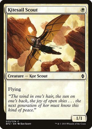 Kitesail Scout [Battle for Zendikar] | Fandemonia Ltd