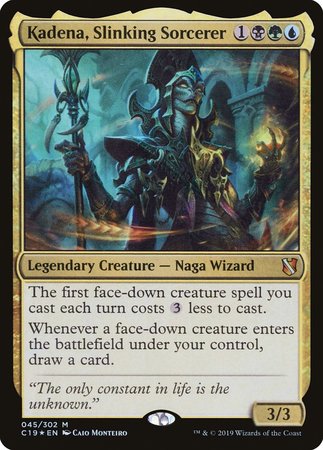 Kadena, Slinking Sorcerer [Commander 2019] | Fandemonia Ltd