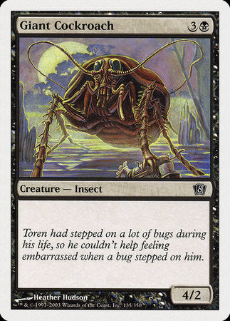 Giant Cockroach [Eighth Edition] | Fandemonia Ltd