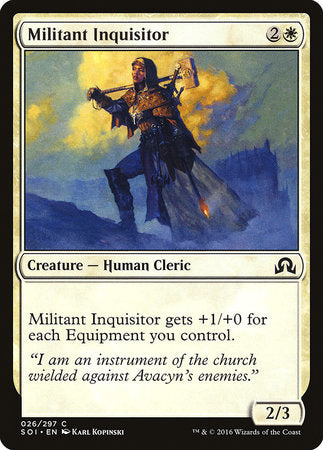 Militant Inquisitor [Shadows over Innistrad] | Fandemonia Ltd
