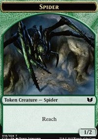 Spider // Dragon Double-Sided Token [Commander 2015 Tokens] | Fandemonia Ltd