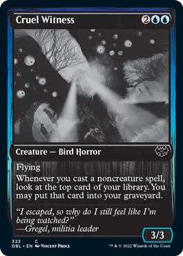 Cruel Witness [Innistrad: Double Feature] | Fandemonia Ltd