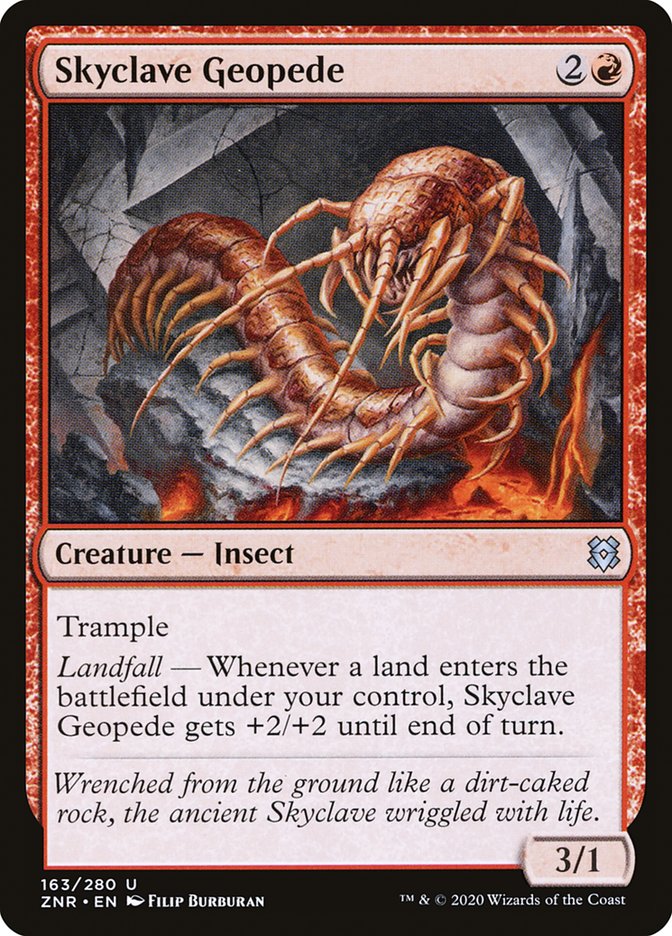 Skyclave Geopede [Zendikar Rising] | Fandemonia Ltd