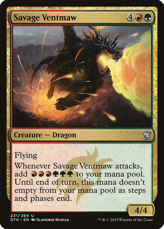 Savage Ventmaw [Dragons of Tarkir] | Fandemonia Ltd