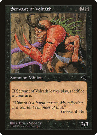 Servant of Volrath [Tempest] | Fandemonia Ltd