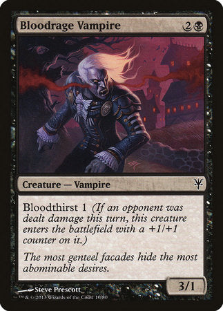 Bloodrage Vampire [Duel Decks: Sorin vs. Tibalt] | Fandemonia Ltd