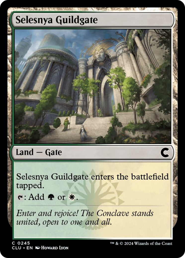 Selesnya Guildgate [Ravnica: Clue Edition] | Fandemonia Ltd