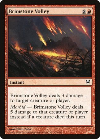 Brimstone Volley [Innistrad] | Fandemonia Ltd