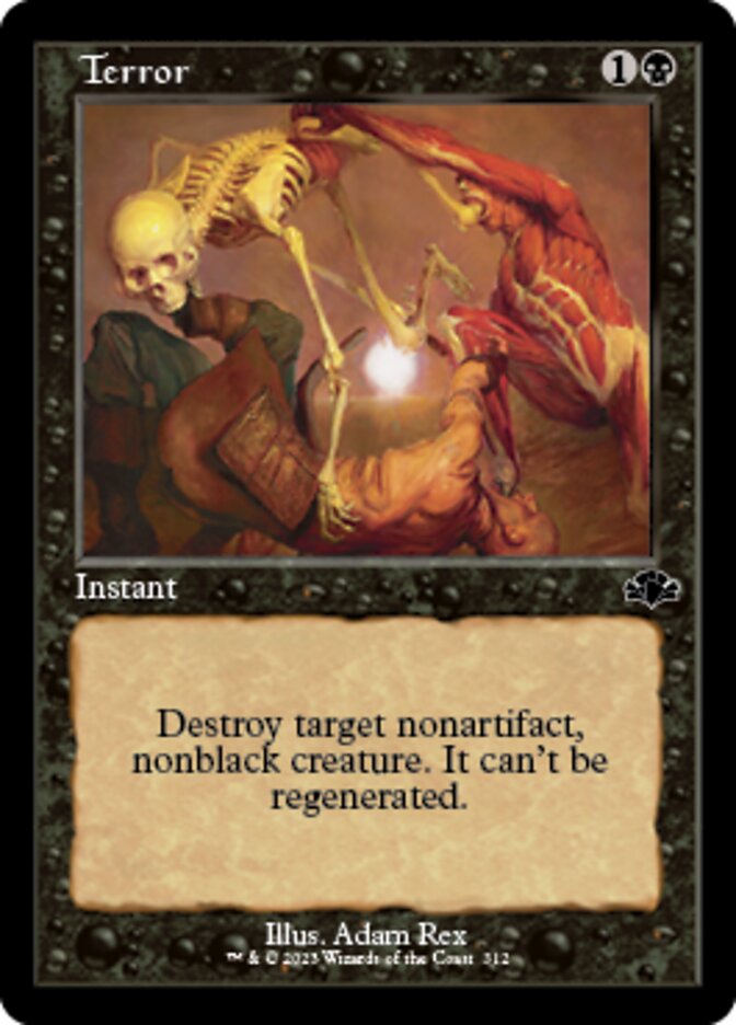 Terror (Retro) [Dominaria Remastered] | Fandemonia Ltd