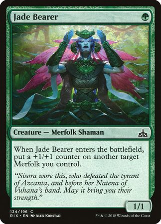 Jade Bearer [Rivals of Ixalan] | Fandemonia Ltd