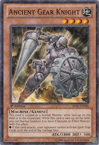 Ancient Gear Knight [BP01-EN146] Starfoil Rare | Fandemonia Ltd