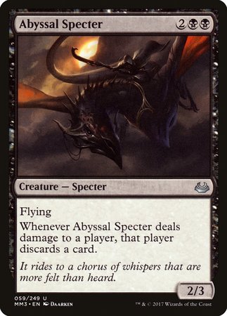 Abyssal Specter [Modern Masters 2017] | Fandemonia Ltd