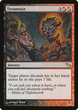 Tyrannize [Shadowmoor] | Fandemonia Ltd