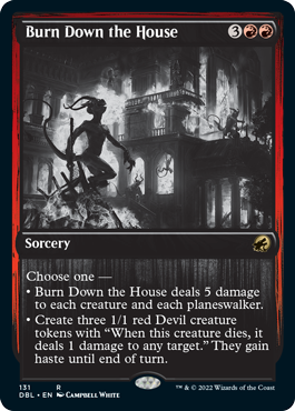 Burn Down the House [Innistrad: Double Feature] | Fandemonia Ltd