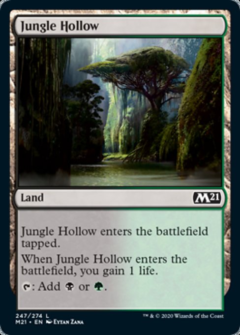 Jungle Hollow [Core Set 2021] | Fandemonia Ltd