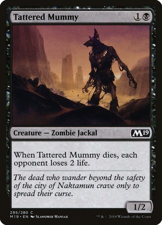 Tattered Mummy [Core Set 2019] | Fandemonia Ltd