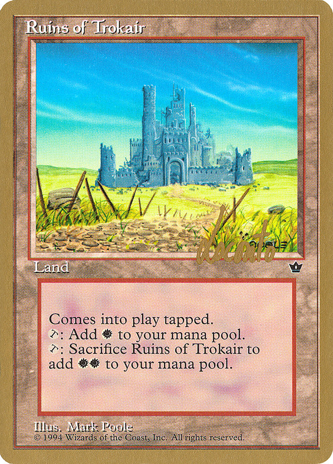 Ruins of Trokair (Michael Loconto) [Pro Tour Collector Set] | Fandemonia Ltd