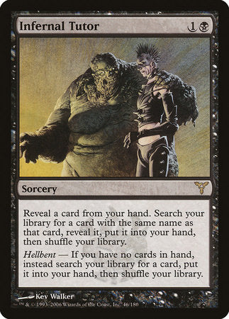 Infernal Tutor [Dissension] | Fandemonia Ltd