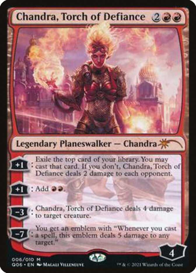 Chandra, Torch of Defiance [Pioneer Challenger Decks 2021] | Fandemonia Ltd