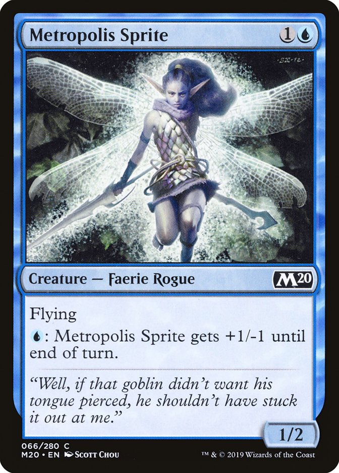 Metropolis Sprite [Core Set 2020] | Fandemonia Ltd