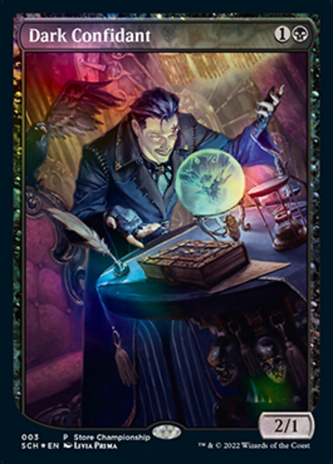 Dark Confidant (Extended Art) [Store Championships 2022] | Fandemonia Ltd