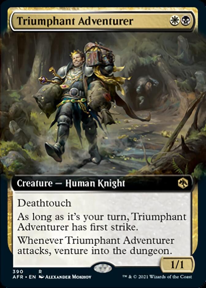 Triumphant Adventurer (Extended) [Dungeons & Dragons: Adventures in the Forgotten Realms] | Fandemonia Ltd