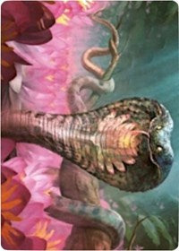 Lotus Cobra Art Card [Zendikar Rising Art Series] | Fandemonia Ltd