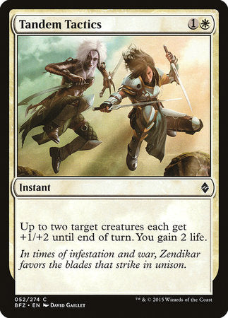 Tandem Tactics [Battle for Zendikar] | Fandemonia Ltd