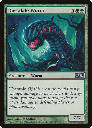 Duskdale Wurm [Magic 2011] | Fandemonia Ltd