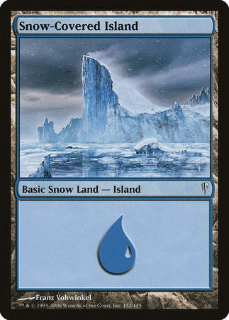 Snow-Covered Island [Coldsnap] | Fandemonia Ltd
