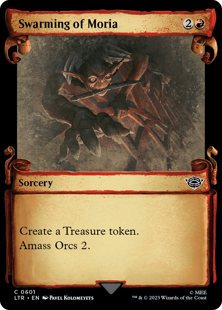 Swarming of Moria [The Lord of the Rings: Tales of Middle-Earth Showcase Scrolls] | Fandemonia Ltd